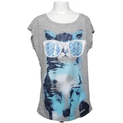 T-shirt (Grijs, Meerkleurig) van Justice Katoen, Polyester