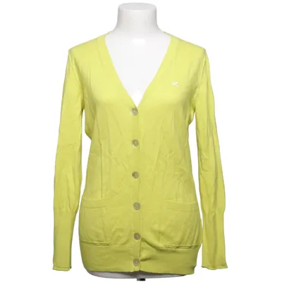 Cardigan (Jaune) de Scapa Sports Coton, Laine de mouton