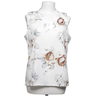 Top (White, Multicolored) from Styleboom Elastane, Polyester