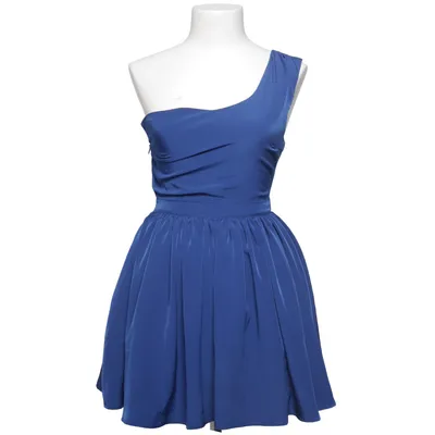 Dress (Blue) from Bershka Dressy Collection Polyester