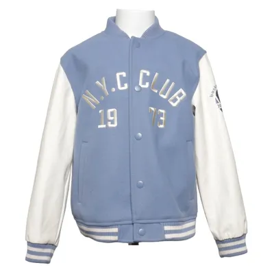 Collegejacka (Blå, Vit) från H&M Polyester, Polyuretan