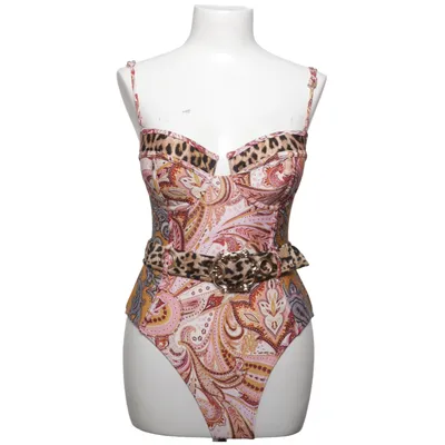 Badedragt (Pink, Brun, Flerfarvet) fra River Island Resort Elastan, Polyamid, Polyester
