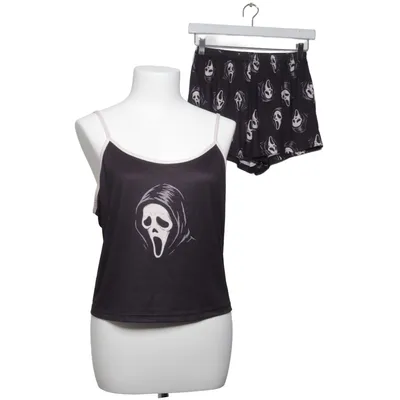 Pyjamasz (Sort, Hvid) fra Romwe Elastan, Polyester