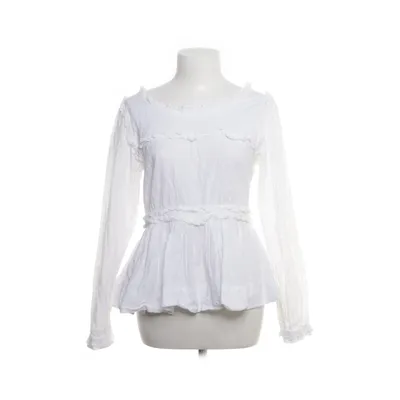 Blouse (Wit) van By Malene Birger Katoen
