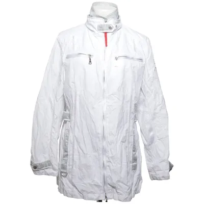 Jacket (White) from Concept K Cotton, Metallic fiber, Polyamide, Polyester