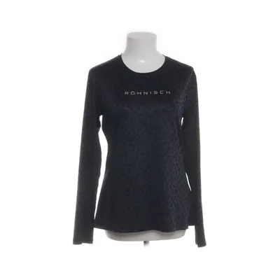 Långärmad t-shirt (Blå, Svart) från Röhnisch Elastan, Polyester