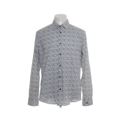 Shirt (White, Multicolored) from Cast Iron Cotton, Elastane