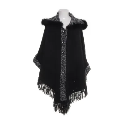Poncho (Noir, Gris) de Angelina Acrylique, Polyester
