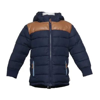 Vinterjacka (Blå, Brun) från Ebbe Polyester