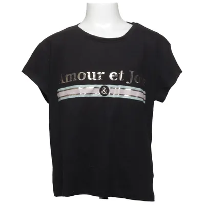 T-shirt (Zwart) van Pine Ridge Katoen, Polyester