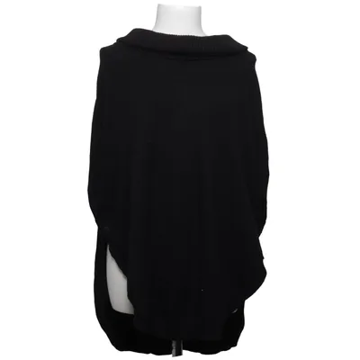 Poncho (Sort) fra Sisters Polyamid, Polyester, Viscose
