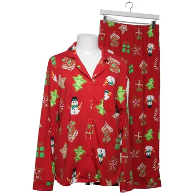 Pyjamas (Röd, Flerfärgad) från Hanna Elastan, Polyester