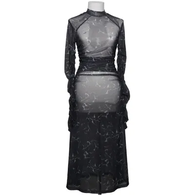 Robe longue (Noir, Blanc, Multicolore) de Han Kjøbenhavn Élasthane, Polyester