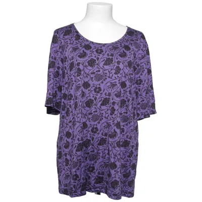 Blouse (Lila, Zwart) van Vamlingbolaget Katoen, Viscose