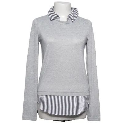 Pull-over (Gris, Blanc) de Hallys Élasthane, Polyester