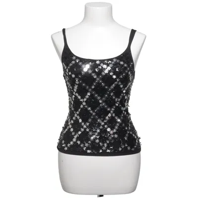 Tank Top (Black, Silver) from Mazloum