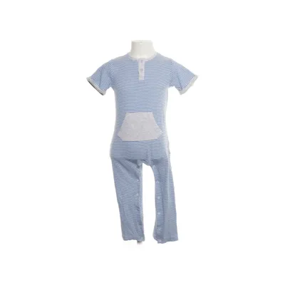 Pyjama (Blauw, Wit) van Pusblu Katoen