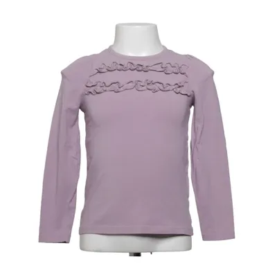 T-shirt à manches longues (Violet) de Creamie Coton, Élasthane