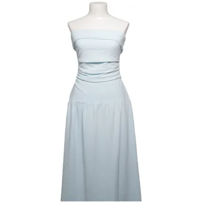 Robe longue (Bleu) de Hello Molly Élasthane, Polyester, Viscose