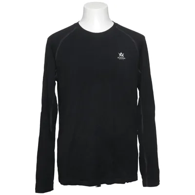 Base layer shirt (Black) from Alaska Elastane, Merino wool, Nylon
