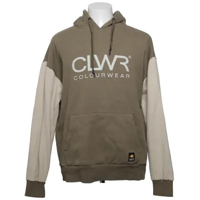 Sweat à capuche (Vert, Beige) de CLWR Coton, Polyester