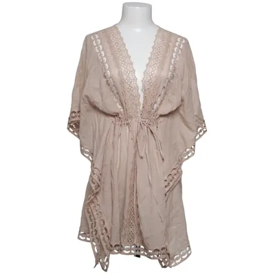 Strandklänning (Beige) från Charo Ruiz Bomull, Polyester