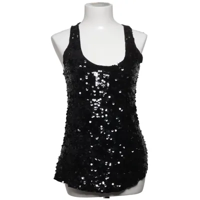 Tanktop (Zwart) van Mango Jeans Viscose