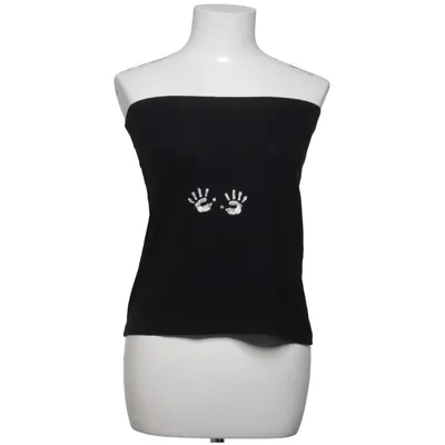 Tube top (Zwart) van Mama Band Elastaan, Viscose