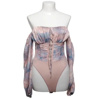Body (Blau, Beige, Mehrfarbig) von PrettyLittleThing Elasthan, Polyester