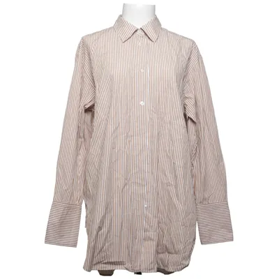 Skjorte (Beige, Hvid) fra Arket Bomuld