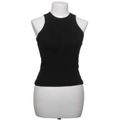 Tanktop (Zwart) van Pieces Elastaan, Organisch katoen