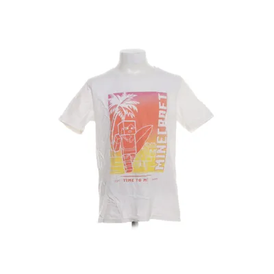 T-shirt (Vit, Flerfärgad) från Minecraft Bomull