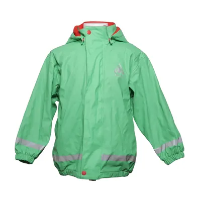 Regenjack (Groen) van Abeko Polyester, Polyurethaan