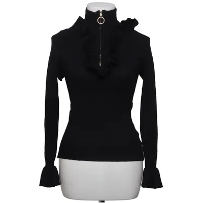 Trui (Zwart) van White Icy Viscose, Wol