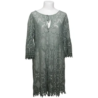 Dress (Green) from Angela Cotton, Polyamide, Viscose