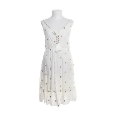 Dress (White, Gold) from Azaka Polyamide, Viscose