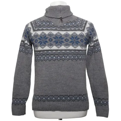 Lusekofte (Gray, Blue, White) from Canda C&A Acrylic, Wool