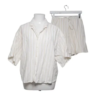Set (SLFLUISA MW LINEN BLEND STRIPED SHORTS B) från Selected Femme Linne, Ekologisk bomull, Viskos