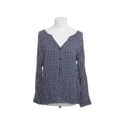 Blouse (Blue, White) from Lea H. Viscose