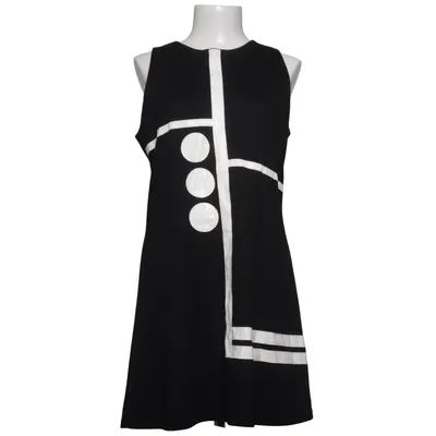 Jurk (Zwart, Wit) van Nana Baila Elastaan, Polyamide, Viscose