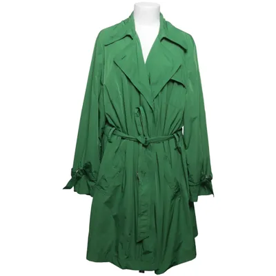 Trenchcoat (Grön) från Selection by Ulla Popken Acetat, Polyester