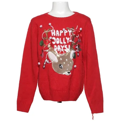 Christmas sweater (Red, Multicolored) from KappAhl Acrylic