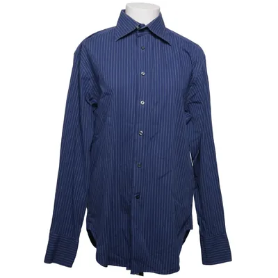 Skjorta (Blå, Vit) från The Shirt Factory Bomull