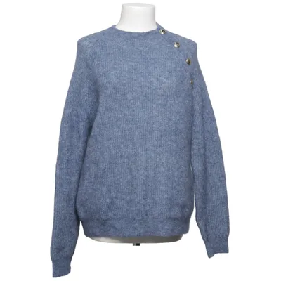 Pull-over (Bleu) de La Maille Sézane Acétate, Coton, Laine de mouton, Mohair, Polyamide