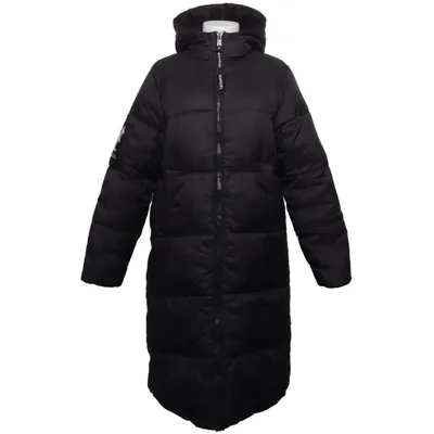 Winter coat (Black) from Kangol x H&M Polyamide, Polyester