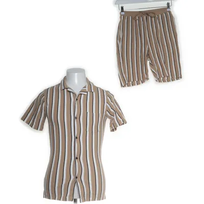 Set (Beige, Meerkleurig) van Norelie Katoen