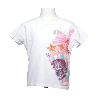T-shirt (Blanc, Multicolore) de Billieblush Coton