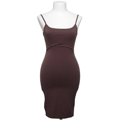 Jurk (Bruin) van MKLifestyle Elastaan, Gerecycled polyester