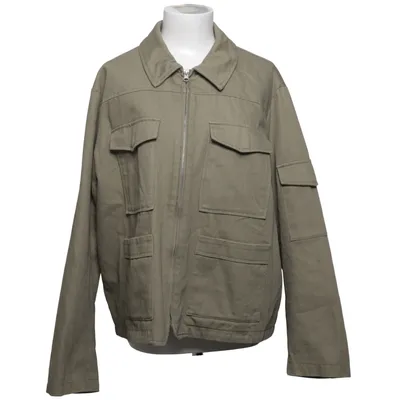 Denimjakke (Grøn) fra NA-KD Bomuld, Polyester