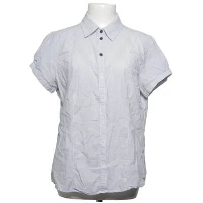 Korte mouwen shirt (Blauw, Wit) van Number One Katoen